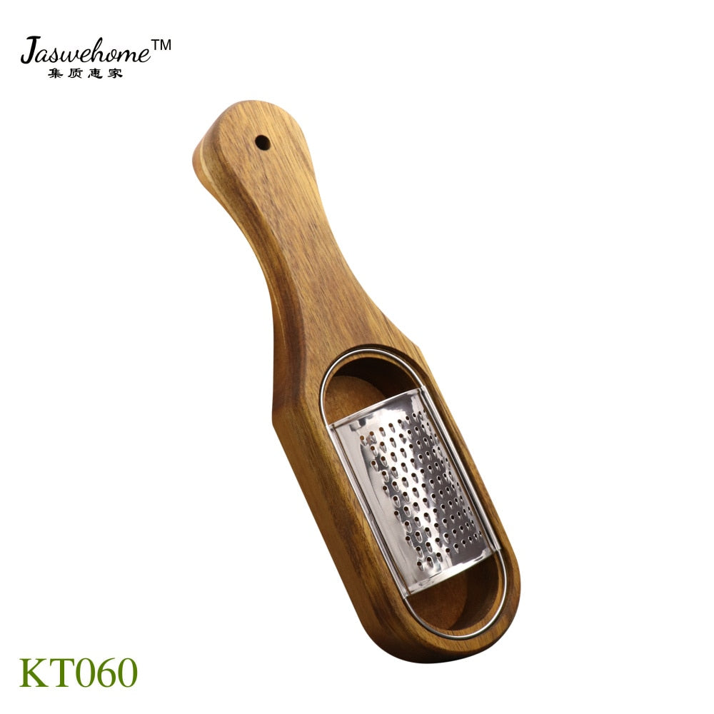 Handheld Stainless Steel Cheese Grater with Tray by HitMyNeed
