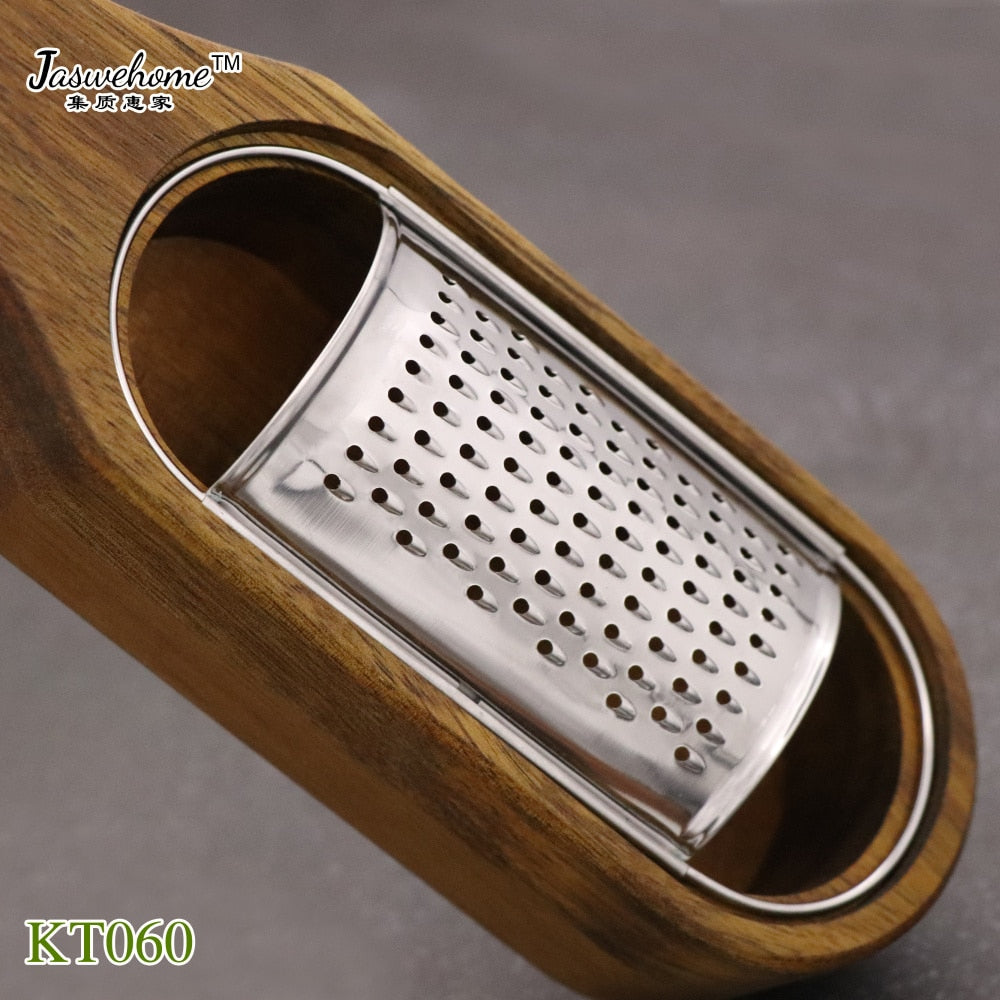 Handheld Stainless Steel Cheese Grater with Tray by HitMyNeed