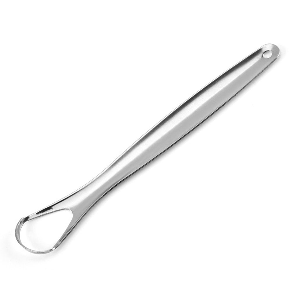 Handheld Stainless Steel Tongue Cleaner Scraper by HitMyNeed