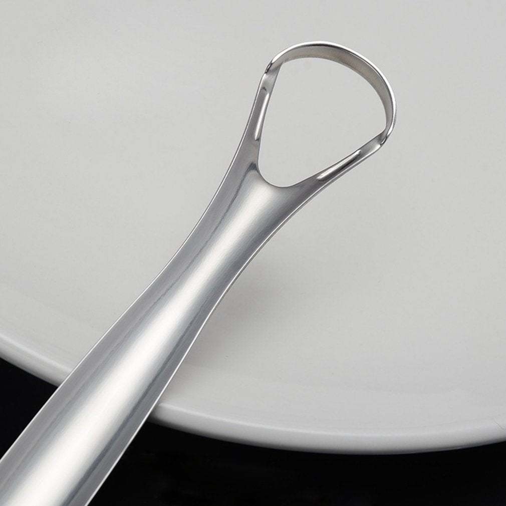 Handheld Stainless Steel Tongue Cleaner Scraper by HitMyNeed