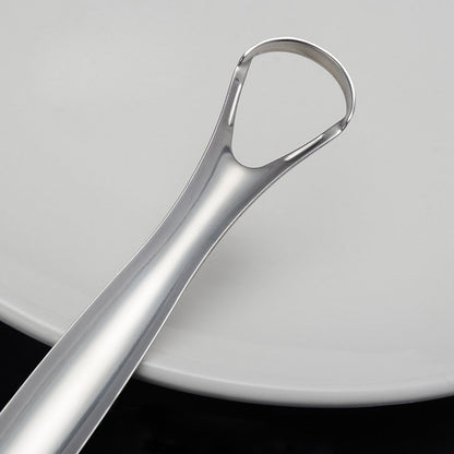 Handheld Stainless Steel Tongue Cleaner Scraper by HitMyNeed