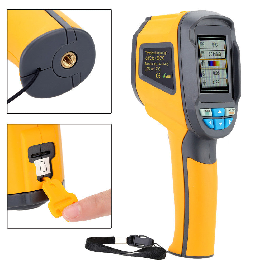 Handheld Thermal Imaging Camera with 2.4" Display by HitMyNeed