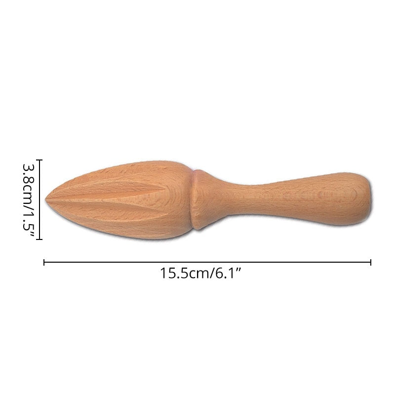 Handheld Wooden Lemon Juicer Reamer by HitMyNeed