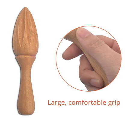 Handheld Wooden Lemon Juicer Reamer by HitMyNeed