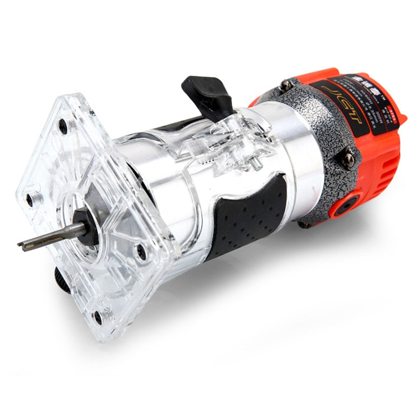Handheld Woodworking Trimmer Router 500W by HitMyNeed