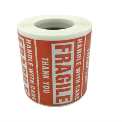 Handle With Care Packaging Labels (50 Pack) by HitMyNeed
