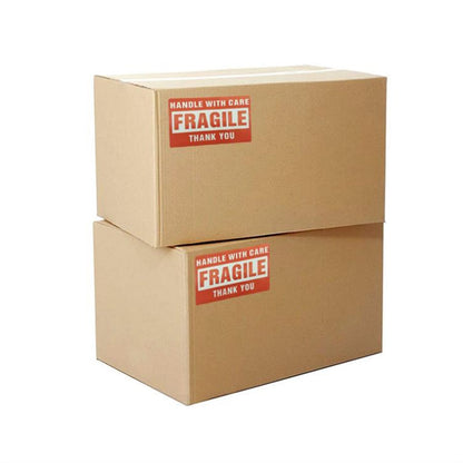 Handle With Care Packaging Labels (50 Pack) by HitMyNeed