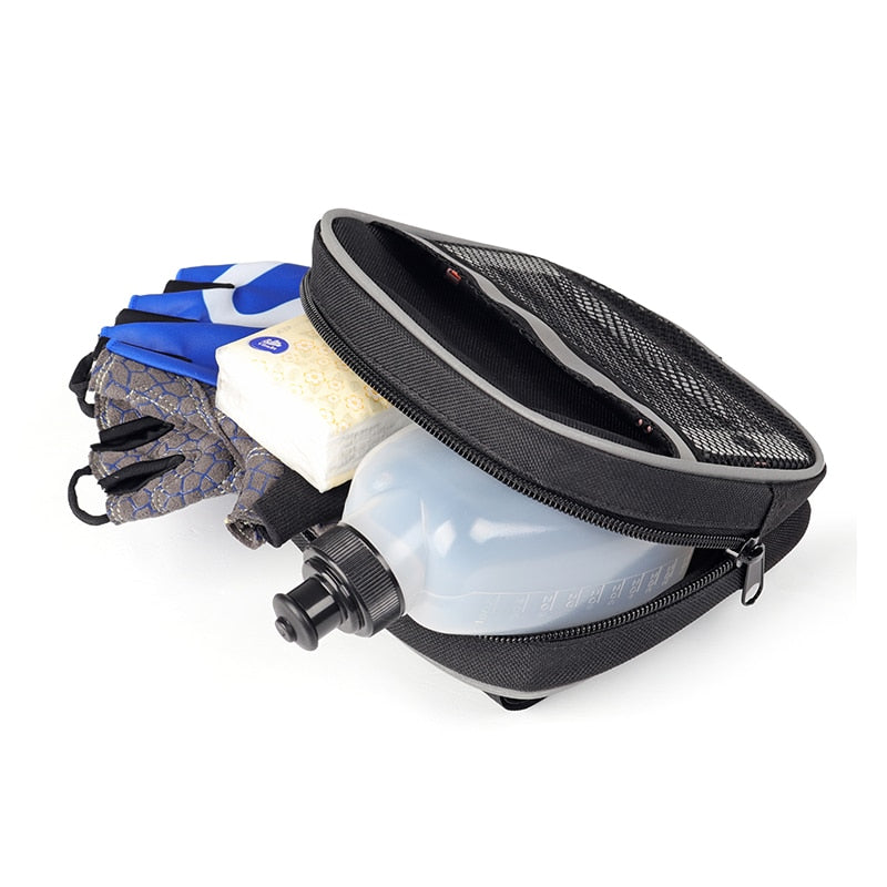 Handlebar Bike Front Bag with Velcro Straps by HitMyNeed