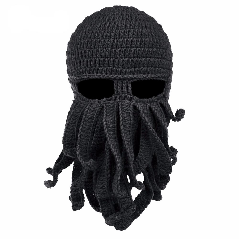 Handmade Cotton Octopus Tentacle Balaclava Hat by HitMyNeed