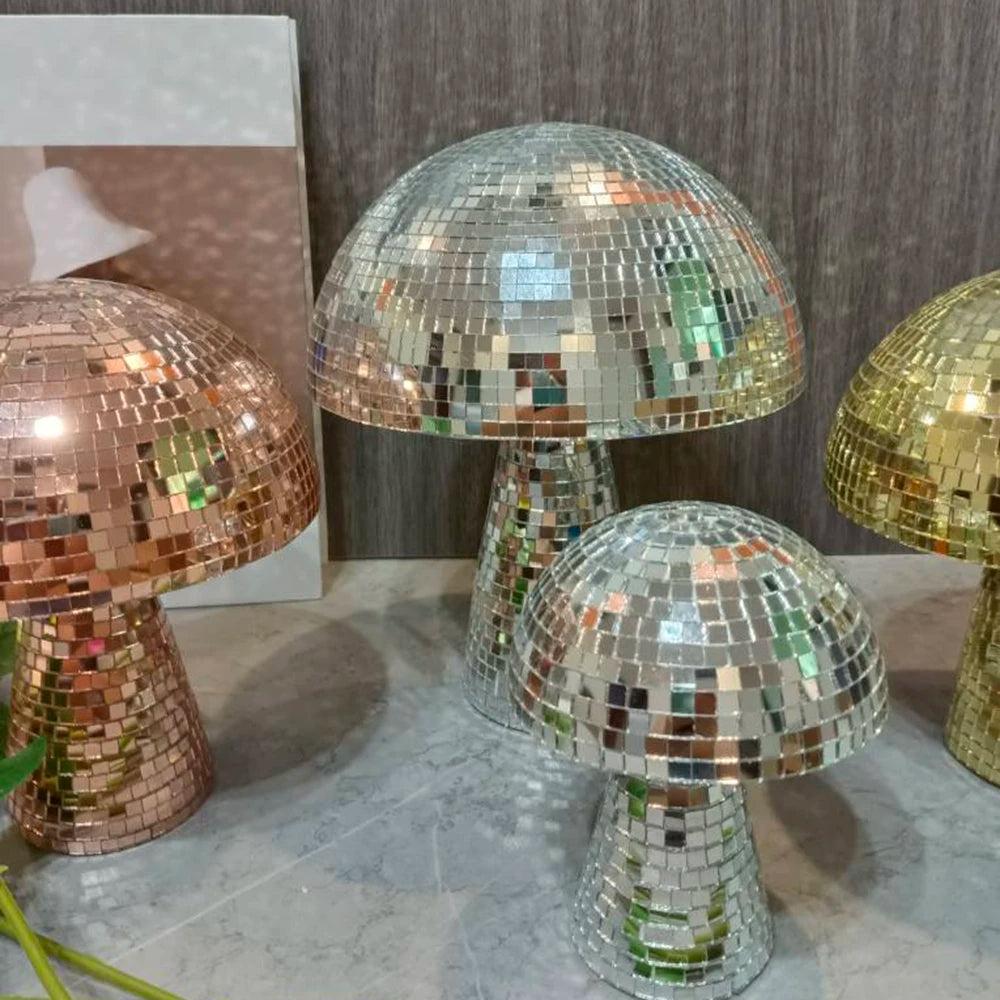 Handmade Disco Mushroom Home Decoration by HitMyNeed