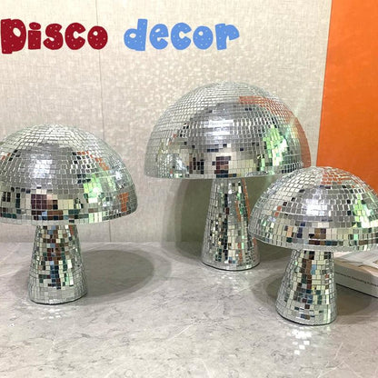 Handmade Disco Mushroom Home Decoration L - 20 x 22.5cm by HitMyNeed