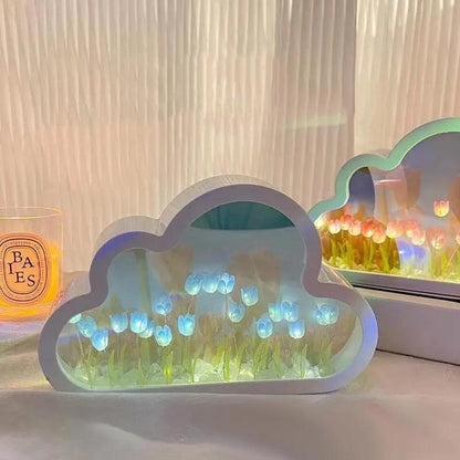 Handmade DIY Tulip Flower Sea Night Light Lamp by HitMyNeed