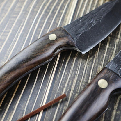 Handmade Forged Full-Tang Boning & Butcher Knife by HitMyNeed