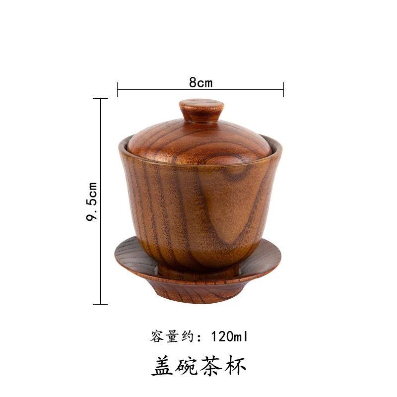 Handmade Jujube Wood Big Belly Cup with Handle bowl-tea-cup by HitMyNeed