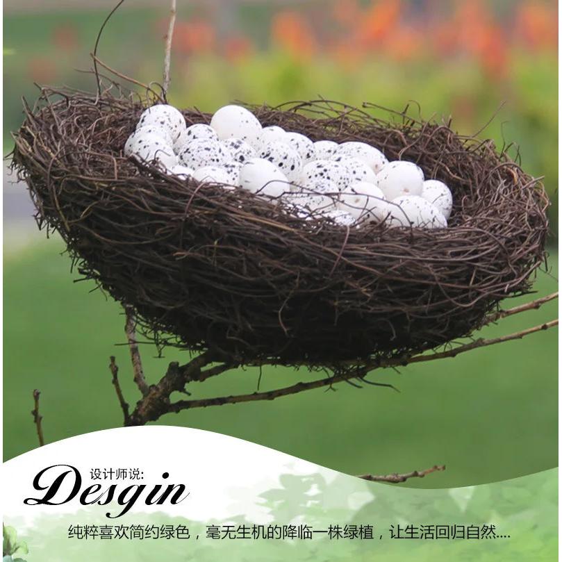 Handmade Rattan Decorative Bird Nest by HitMyNeed