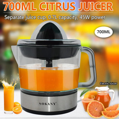 Hands-Free Electric Citrus Juicer Machine by HitMyNeed