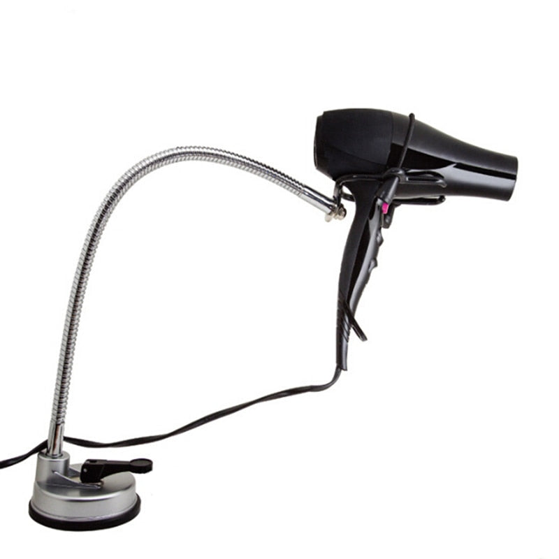 Hands-Free Hair Dryer Stand with Suction Mount by HitMyNeed