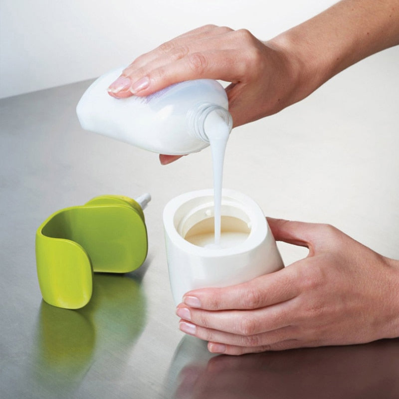 Hands-Free Press Liquid Soap Dispenser by HitMyNeed