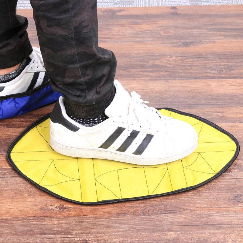 Hands-Free Step-On Reusable Shoe Covers Set by HitMyNeed