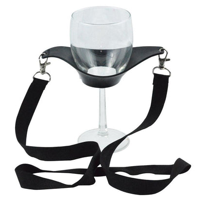 Hands-Free Wine Glass Holder Necklace Lanyard by HitMyNeed
