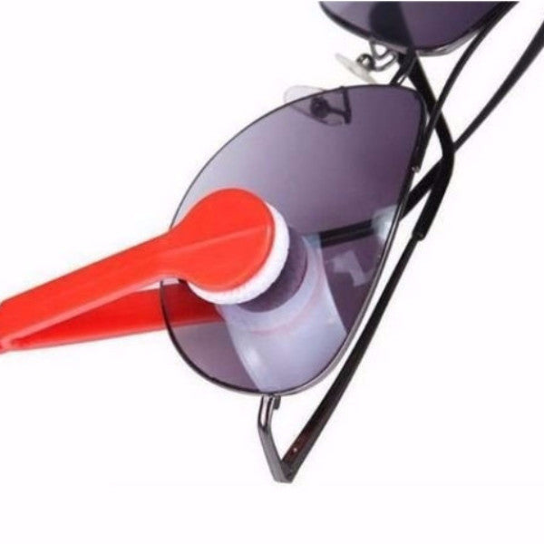 Handy Eyeglasses Cleaner with Microfiber Lens Brush by HitMyNeed