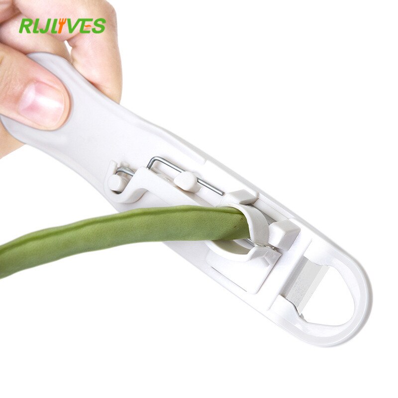 Handy Plastic Runner Bean Cutter and Stringer by HitMyNeed