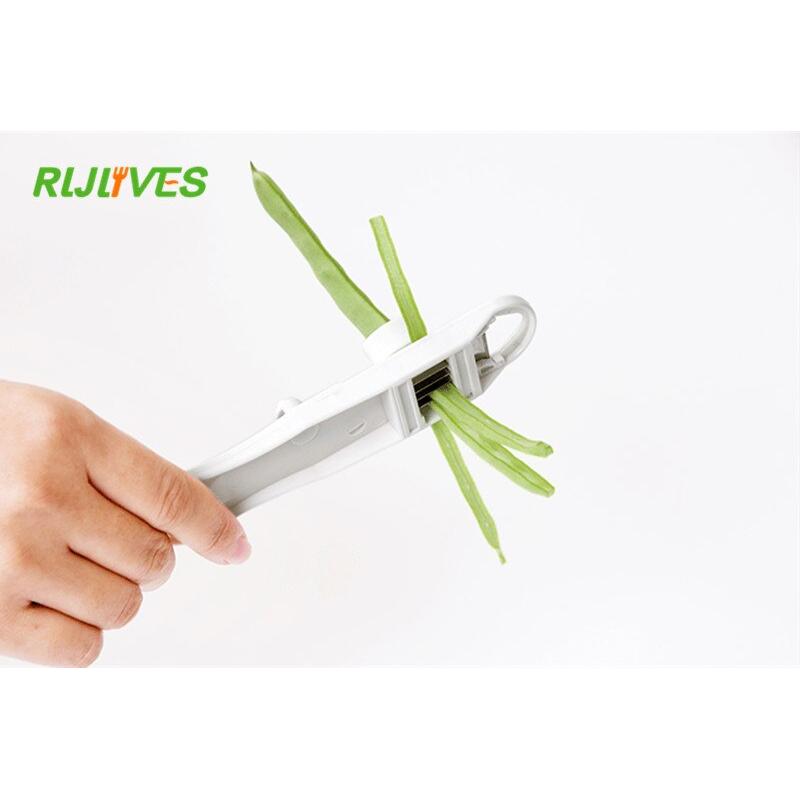 Handy Plastic Runner Bean Cutter and Stringer by HitMyNeed