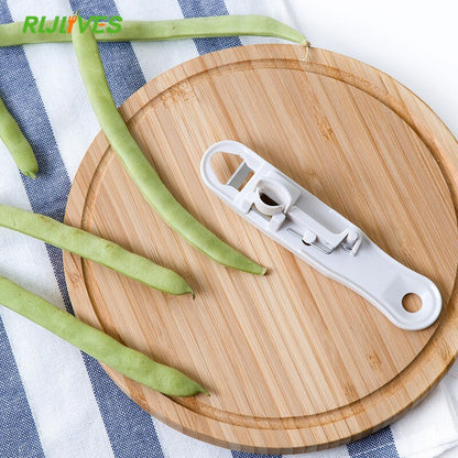 Handy Plastic Runner Bean Cutter and Stringer by HitMyNeed