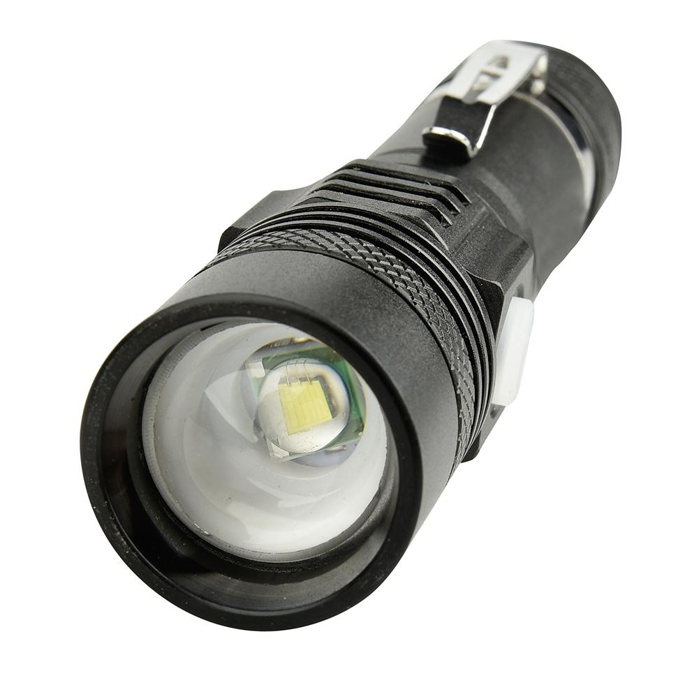 Handy Zoomable Rechargeable LED Flashlight by HitMyNeed