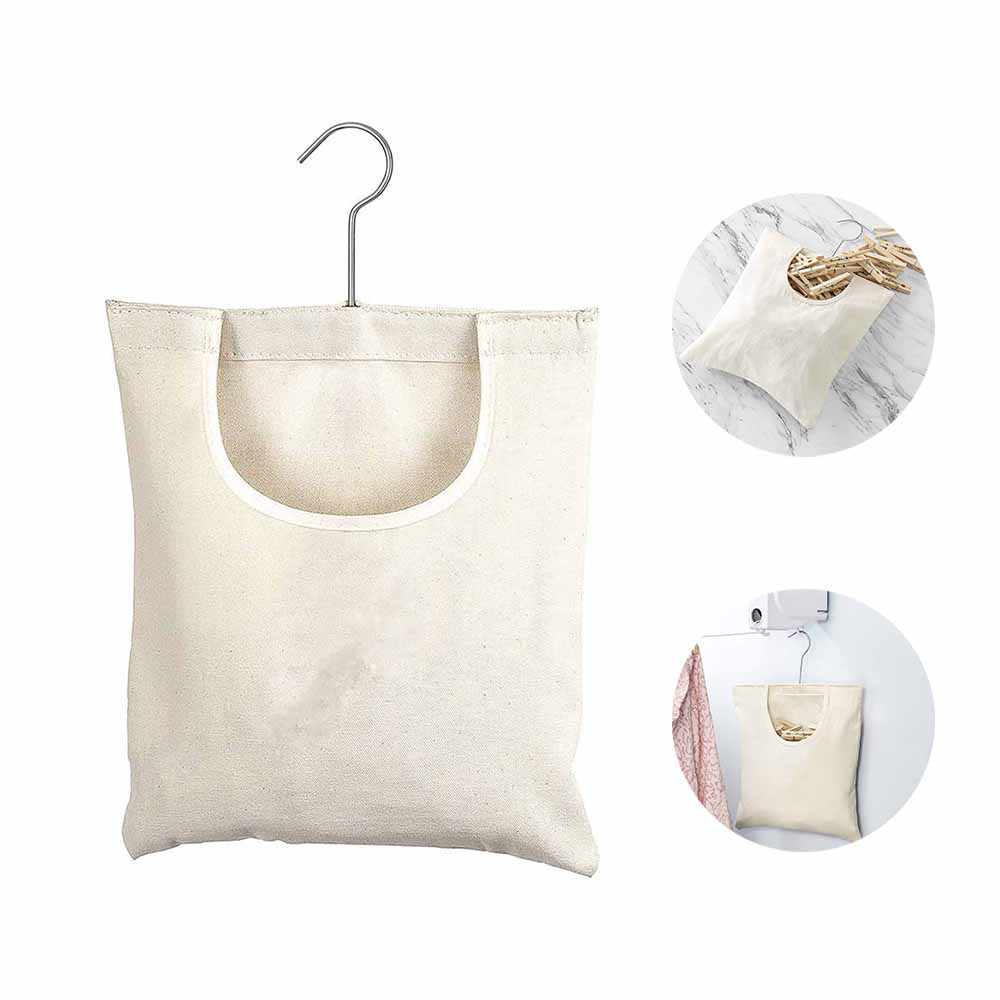 Hangable Oxford Cloth Clothespin Holder Bag by HitMyNeed