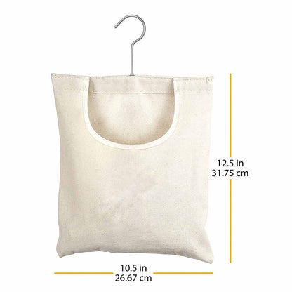 Hangable Oxford Cloth Clothespin Holder Bag by HitMyNeed