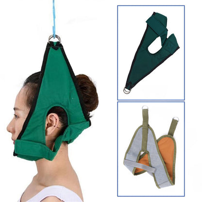Hanging Cervical Neck Traction Device with Belt by HitMyNeed