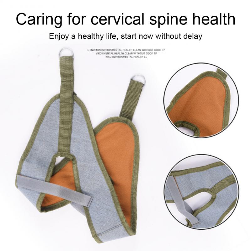 Hanging Cervical Neck Traction Device with Belt by HitMyNeed