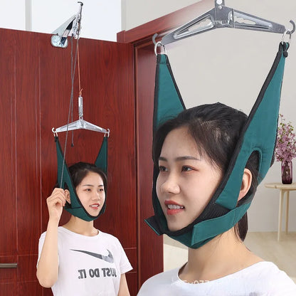 Hanging Cervical Traction Neck Stretching Device by HitMyNeed