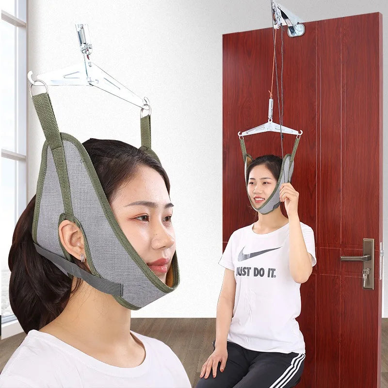 Hanging Cervical Traction Neck Stretching Device by HitMyNeed