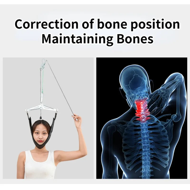 Hanging Cervical Traction Neck Stretching Device by HitMyNeed