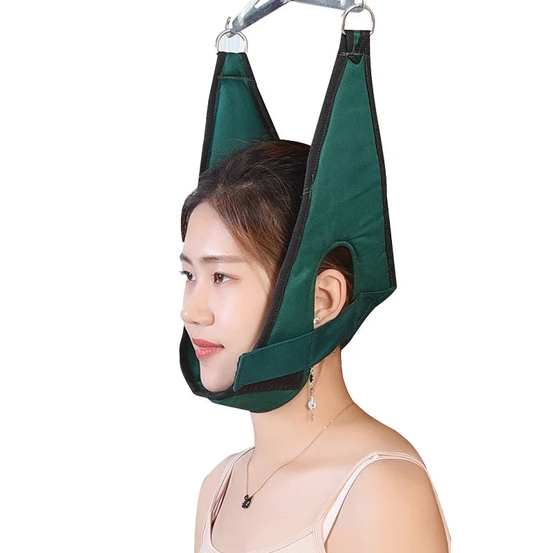 Hanging Cervical Traction Neck Stretching Device green by HitMyNeed
