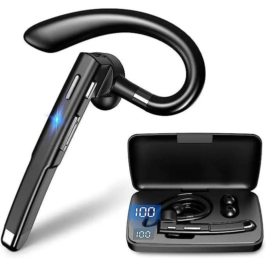 Hanging Ear Bluetooth 5.1 Single Ear Business Headset by HitMyNeed