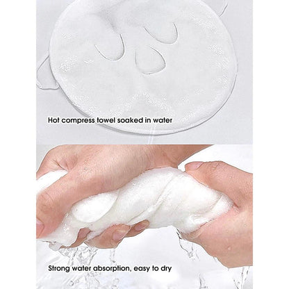 Hanging Ear Hot & Cold Steam Face Towel by HitMyNeed