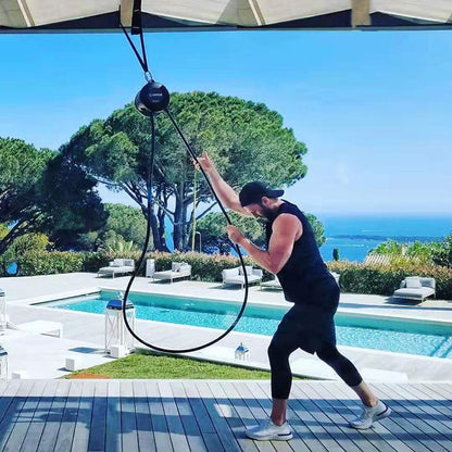 Hanging Endless Rope Trainer with Magnetic Resistance by HitMyNeed