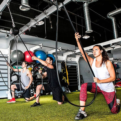 Hanging Endless Rope Trainer with Magnetic Resistance by HitMyNeed