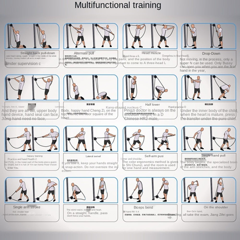 Hanging Endless Rope Trainer with Magnetic Resistance by HitMyNeed