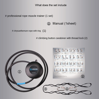 Hanging Endless Rope Trainer with Magnetic Resistance by HitMyNeed