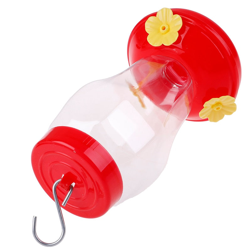 Hanging Flower Hummingbird Feeder with Hook by HitMyNeed