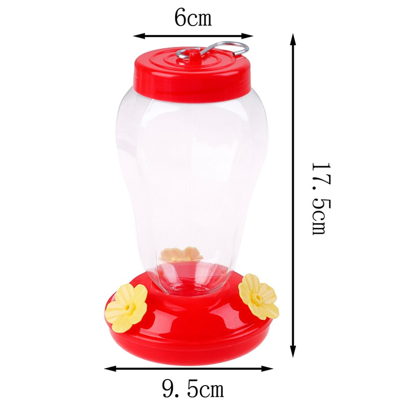 Hanging Flower Hummingbird Feeder with Hook by HitMyNeed