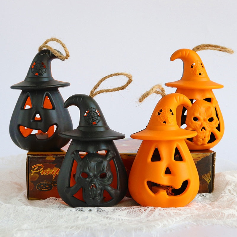 Hanging Halloween Pumpkin Light Decor, 2-Pack by HitMyNeed