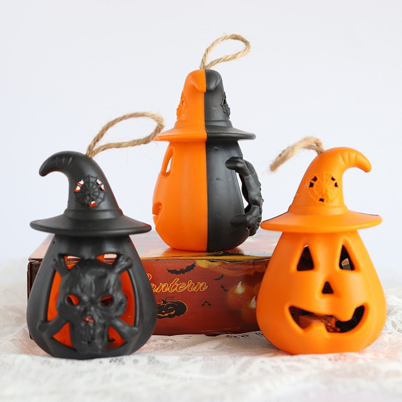 Hanging Halloween Pumpkin Light Decor, 2-Pack by HitMyNeed