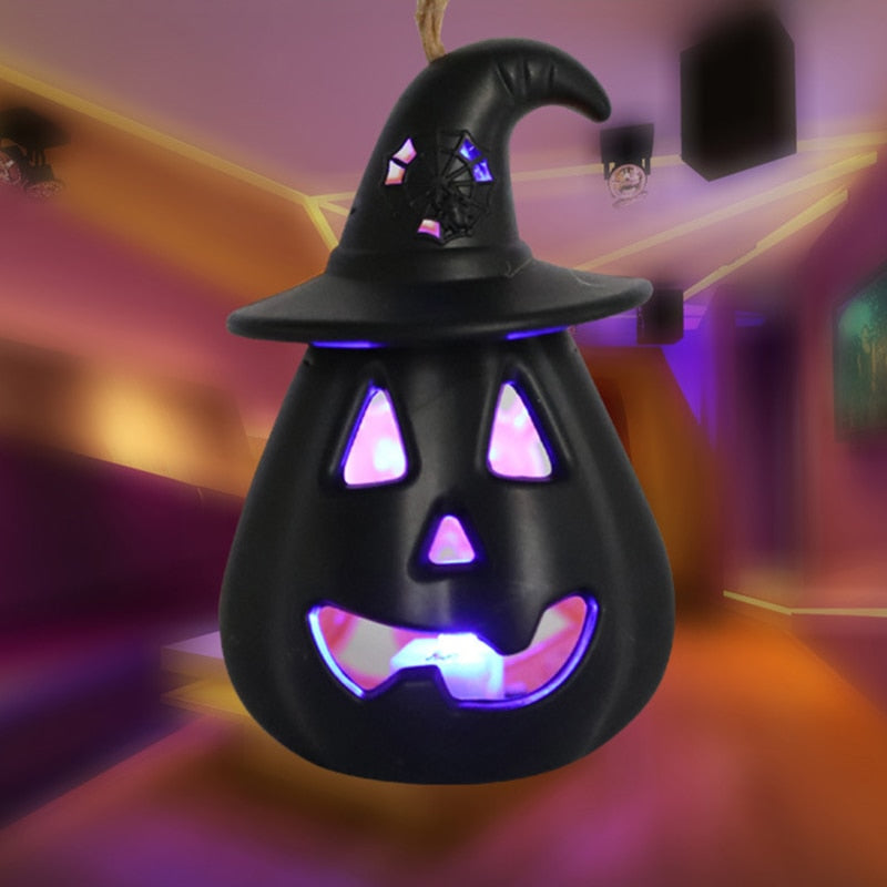 Hanging Halloween Pumpkin Light Decor, 2-Pack by HitMyNeed