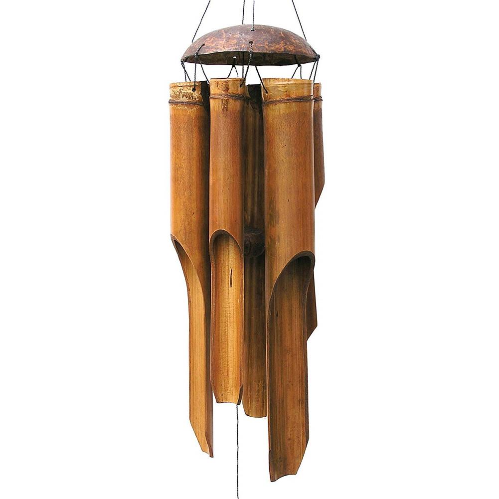 Hanging Large Bamboo Wind Chimes 89cm by HitMyNeed