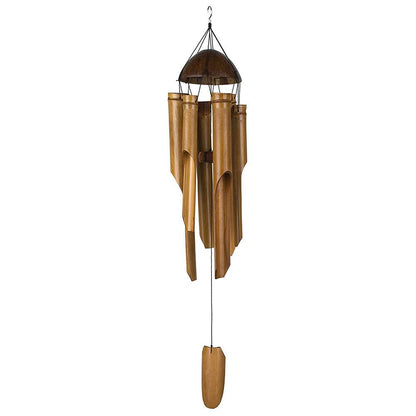 Hanging Large Bamboo Wind Chimes 89cm by HitMyNeed